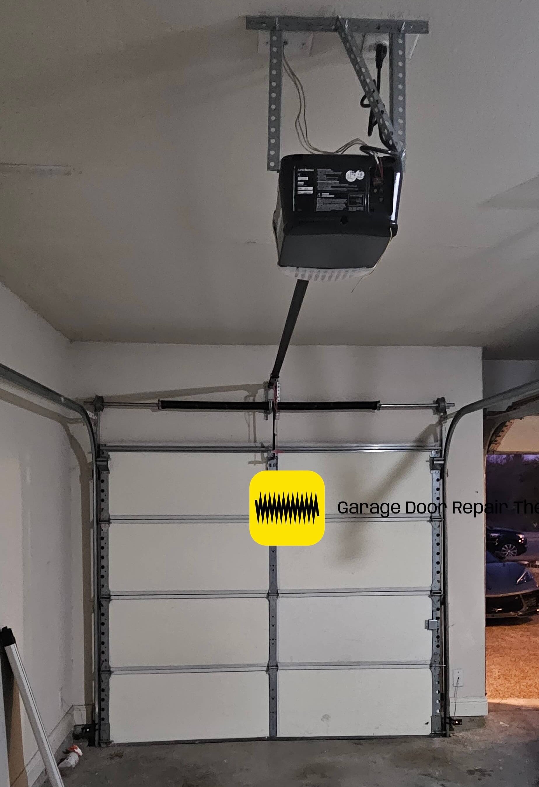 insulated-single-car-garage-lifetime-spring-install